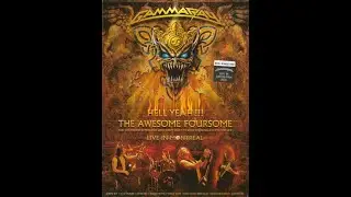GAMMA RAY 2008 Hell Yeah! The Awesome Foursome DVD 1-3
