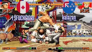 FT5 @kof97: I $f*ck$IORI (CA) vs kalazan (NZ) [King of Fighters 97 Fightcade] Apr 12