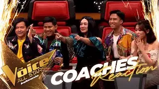 Wow! Nostalgia Kontestan Dengan Para Coach | COACHES REACTION | THE VOICE ALL STARS INDONESIA