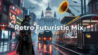 Retro Futuristic Dreams // retrowave , Steampunk , Cyberpunk Chill Beats , Lo-Fi  // RetroDreams FM