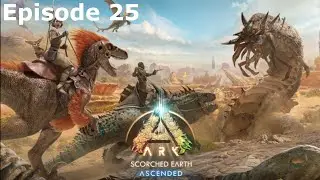 Solo Alpha Manticore and Rock Elemental Taming Fail! : Ark Scorched Earth : Episode 25