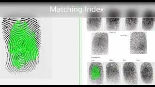 Finger Printed Security Document for Identification