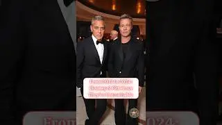 Brad Pitt & George Clooney Rule Venice 2024 &ndash; Legends Never Fade 🔥
