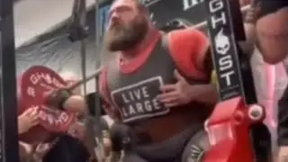 Dan Bell - Total World record - 1182.5kg 2607lb - Hybrid showdown