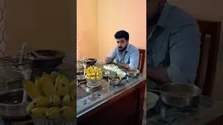 Happy Vishu✨ Eating Vishu Sadhya🔥 #food #bulking #fxabhishek