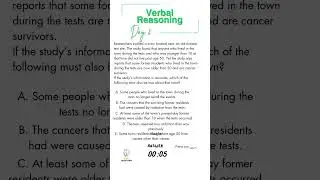 Daily GMAT Questions || Verbal Reasoning || Day 2