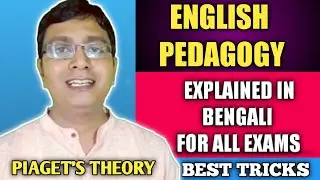B.Ed Syllabus-Piaget's Theory of Cognitive Development| T-TET English Pedagogy |Cognitism in Bengali