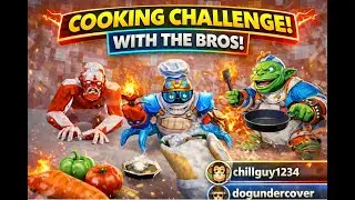 🍳 Animal Company Cooking Challenge with the Bros!