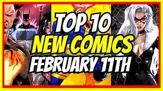 Top 10 New Comics This Week 🔥 NCBD Week 6 2026