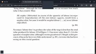 10/23/2025 dis&datInformation Dussel on Marx&rsquo;s Economic MS 1861&ndash;63 introduction, Chapter 1