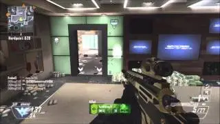 BO2: *INSANE* SOLO 190 Kills w/Ballista SNIPER! (Double Nuclear)
