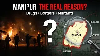 Manipur Burning: The Truth No One Is Explaining | Drugs, Borders, Militants & Identity Crisis