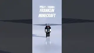 Franklin Cloth Simulation Blender3D #minecraft