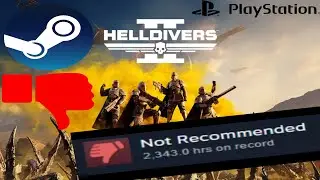PC players review bomb Helldivers 2 over psn accounts RANT