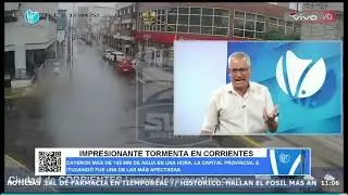 IMPRESIONANTE TORMENTA EN CORRIENTES
