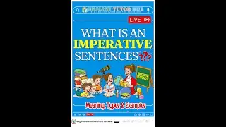 What is an Imperative Sentence? Meaning, Types & Examples