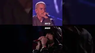 #rap EMINEM | RAP GOD | 2013 vs 2022 ❗🔥 #eminemrap #rapgod #eminem #freestyle #