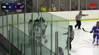 Women's Ice Hockey: Amherst vs. Colby - NCAA Quarterfinal Highlights (3/11/23)