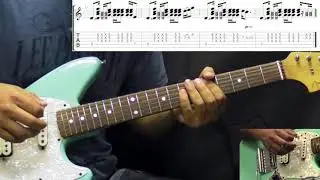 RHCP - Pretty Little Ditty - Rock Guitar Lesson (w/Tabs)