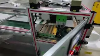 Liquid filter bag automatic cutting equipment