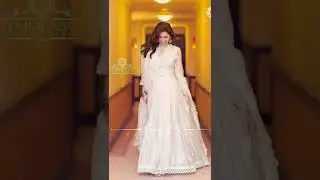 White Anarkali suits