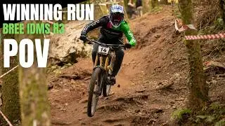 MY FIRST ELITE DH WIN! Finals Winning Run - IDMS Round 3 Bree Hill | Tommy Mag