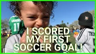 I SCORED MY FIRST SOCCER GOAL! Plus I show SPORTSMANSHIP to the other team
