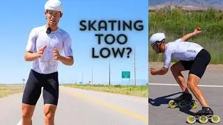 The TRUTH about skating position | How LOW do you have to sit when skating❓️