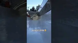 Feel the speed. 🛷📹(IG): @matt_weston_skeleton #Olympics #MilanoCortina2026