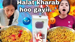 Creamy Cheesy Red Sauce Pasta Eating Challenge win earbuds 😱|  Food Challenge🥵 | Thali warriors
