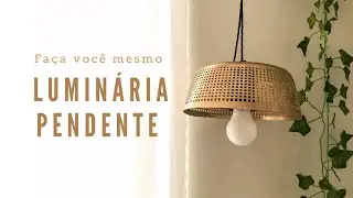 DIY: Luminária Pendente | Como fazer Luminária