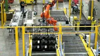 HMM Cylinder Block Robot