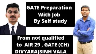 GATE 2023 Topper Interview Chemical Engineering | From not qualified to AIR 29 | Divyarajsinh Vala