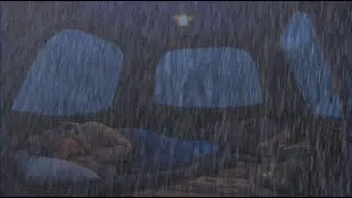 🌧️😴 Instant Peace Rain ASMR Thunderstorm in Cozy Tent for Stress Relief & Perfect Sleep 😴