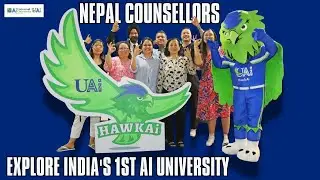 🌏 From Himalayas to Universal Ai University | Nepal Counsellors Explore India's 1st Ai University