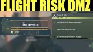 acquire special heavy chopper fuel | refuel the heavy chopper | exfiltrate using the heavy chopper