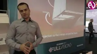 Проекционные экраны FullVision от Milestone AV на выставке ISE 2016 HD