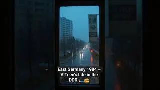 POV: Life as a Teenager in East Germany, 1984 🇩🇪 | Vintage Aesthetic DDR Life