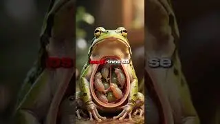 🐸O SAPO QUE VOMITA OS PR&Oacute;PRIOS FILHOS #curiosidadesanimais  #animals