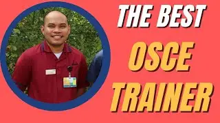 Is he the BEST OSCE TRAINER? FAILED the OSCE 1x made him the best possible OSCE trainer. UK Nurse