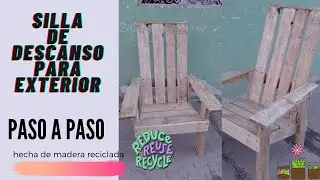 silla de descanso para exterior