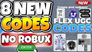*NO ROBUX* ALL WORKING CODES FOR FLEX UGC CODES ROBLOX 2026 | ROBLOX FLEX UGC CODES