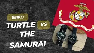 Battle of the Seikos&hellip;.the Turtle vs. the New Samurai