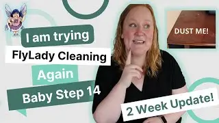 FlyLady Baby Step 14 | Emotional Storytime |What I Like and Don't Like About FlyLady |2 Week Update