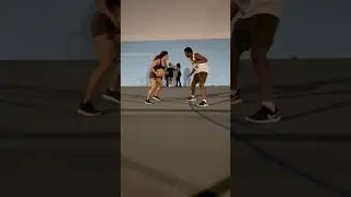 she crossed him up!! 🤣🤣 #basketball #sports #bball #hoops #athlete