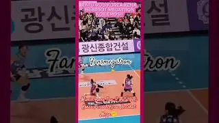 Momen Si Ratu Voli Korea Kena Hedshot Megatron #shorts #volleyball #ligakorea