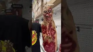 Party City- Halloween store tour #halloween #animatronics #codeorange #hangingprops #clowns