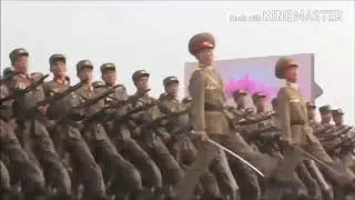 I put the Jedi Temple March over North Koreans Marching