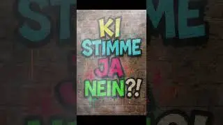 echte Stimme vs. Ki Stimme - was feiert Ihr mehr?