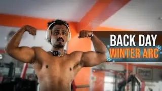 Back Day Winter Arc | Back & Biceps Workout for Mass